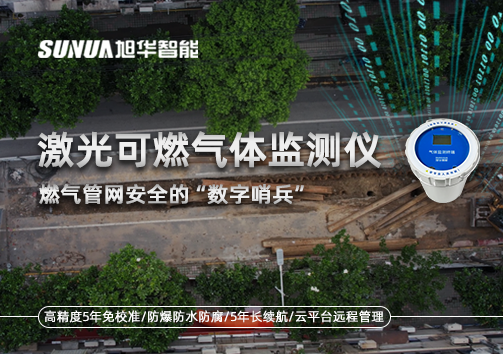 燃气管网安全的“数字哨兵”：激光可燃气体监测仪